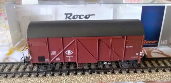 Roco 67361 - Gesloten goederenwagen met nummer 4416953 - nr. 1