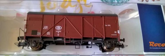 Roco 67361 - Gesloten goederenwagen met nummer 4416953 - Afbeelding 2