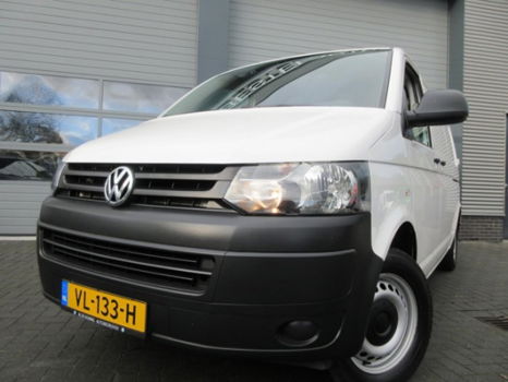 Volkswagen Transporter - 2.0tdi L2 2xschuifdeur met airco , 3zits , cruise - 1