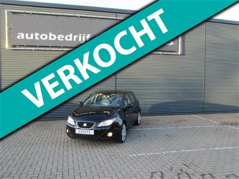 Seat Ibiza - 1.4 Stylance 47849 km nap 5 deurs climate control 17 inch velgen dealer onderhouden - 1