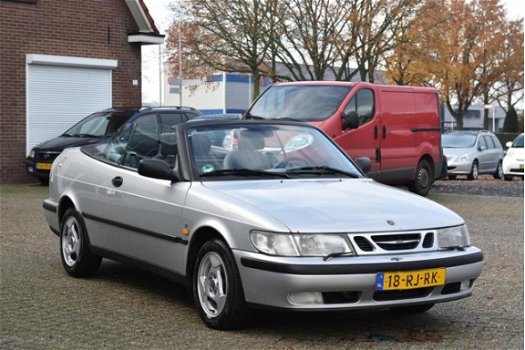 Saab 9-3 Cabrio - 2.0 Turbo SE 185pk Nieuw dak Leer Nwe APK - 1