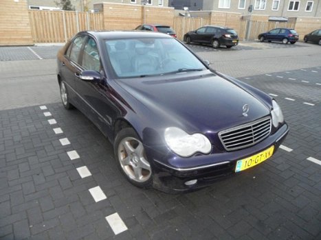 Mercedes-Benz C-klasse - 200 K. Elegance lage orginele km st 82318 - 1