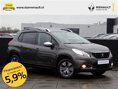 Peugeot 2008 - 1.2 110pk PureTech Active Airco, Cruise, Trekhaak, Park. sens., 16'' Lichtm. velg - 1