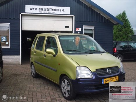 Opel Agila - 1.2-16V Trekh 4xCorsa bij WWW.FOKKEVDVEENAUTOS.NL - 1