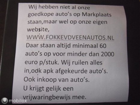 Opel Agila - 1.2-16V Trekh 4xCorsa bij WWW.FOKKEVDVEENAUTOS.NL - 1