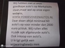 Opel Agila - 1.2-16V Trekh 4xCorsa bij WWW.FOKKEVDVEENAUTOS.NL