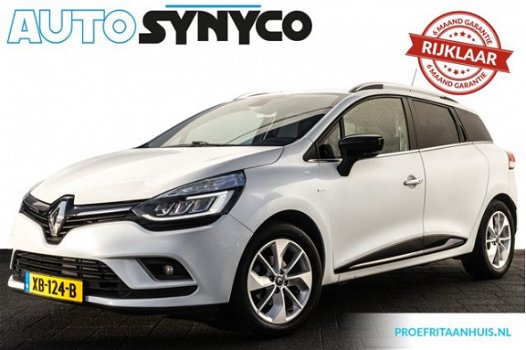 Renault Clio Estate - 0.9 TCe 90 Pk Limited Climatronic/Full LED/Navigatie/Stoelverwarming/Cruise/35 - 1