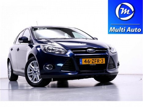 Ford Focus - 1.0 EcoBoost Titanium Voorruit verwarming Climate Control Trekhaak Navigatie - 1