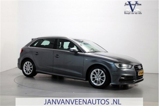 Audi A3 Sportback - 1.6 TDI Ambition Sport Edition S-Line Xenon-LED Half-Leder Navigatie ParkAssist - 1