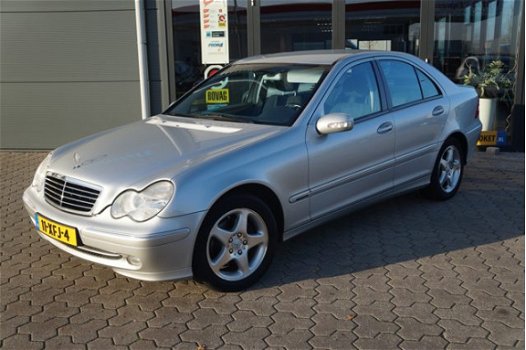 Mercedes-Benz C-klasse - 200 K. Elegance Sedan Automaat Airco Clima Cruise Controle Youngtimer - 1