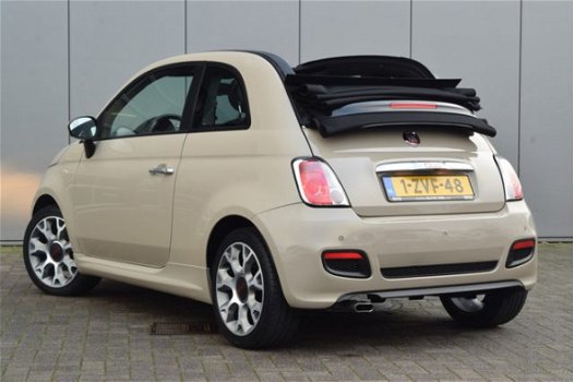 Fiat 500 C - 0.9 TwinAir Turbo 500S Clima Airco Sportstoelen Interscope Sound - 1