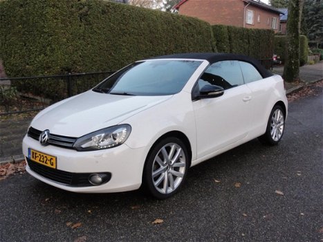 Volkswagen Golf Cabriolet - 1.6 TDi , leder, navig, xenon, 18''vlg, clima, cruise - 1