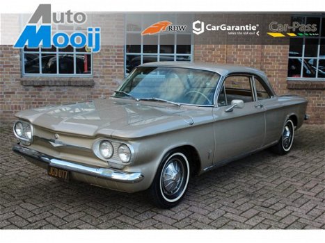 Chevrolet Corvair - Coupe 1961 Automaat, Original 'Black Plate' Monza uitvoering, Leder, Oldtimer - 1