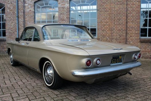 Chevrolet Corvair - Coupe 1961 Automaat, Original 'Black Plate' Monza uitvoering, Leder, Oldtimer - 1