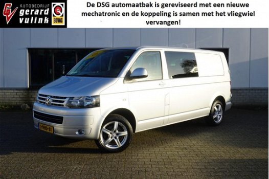 Volkswagen Transporter - 2.0 TDI 140PK DSG L2 DC Gerev. Bak en Nwe Koppelin - 1