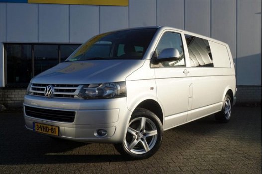 Volkswagen Transporter - 2.0 TDI 140PK DSG L2 DC Gerev. Bak en Nwe Koppelin - 1