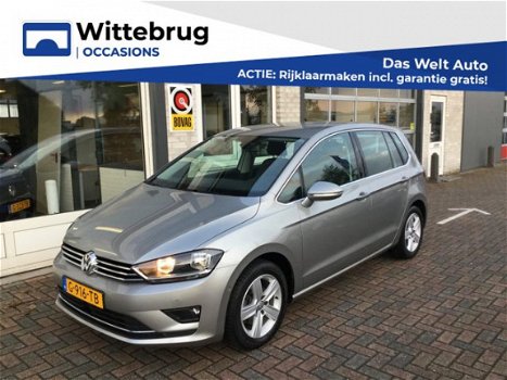 Volkswagen Golf Sportsvan - 1.4 TSI Highline / AUTOMAAT/ LEER-ALCANTARA/ NAVI/ CLIMA - 1