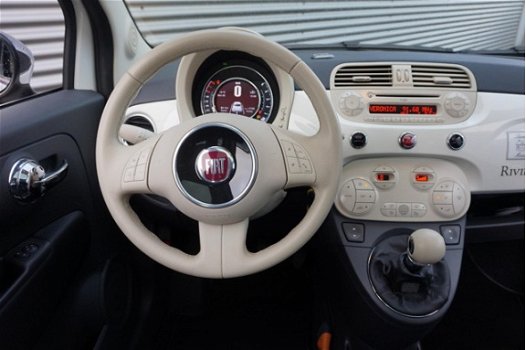 Fiat 500 - TwinAir Turbo 80pk Rivièra Maison CLIMATE CONTROL/PARKASSIST - 1