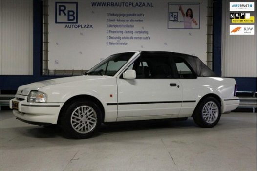 Ford Escort Cabrio - 1.6 XR3 kat. 1990 CABRIOLET / TOP CONDITIE / ONDERHOUD HISTORIE - 1