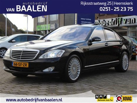 Mercedes-Benz S-klasse - 500 PRESTIGE PLUS S.DAK LEER XENON ORG NL 137000KM - 1