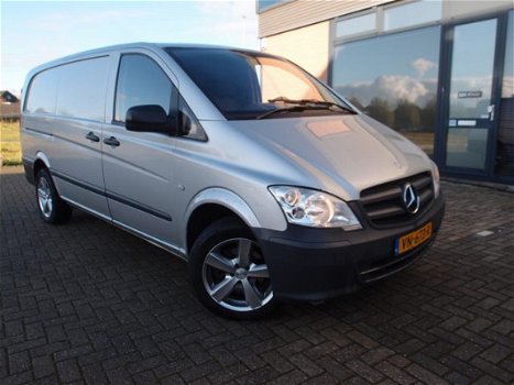 Mercedes-Benz Vito - 116 CDI Lang airco cruise deuren 3-pers lm pdc topstaat - 1