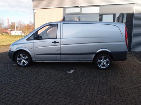 Mercedes-Benz Vito - 116 CDI Lang airco cruise deuren 3-pers lm pdc topstaat - 1