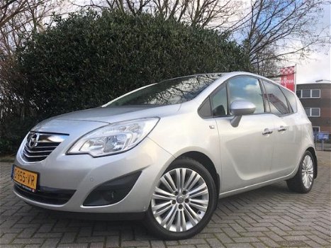 Opel Meriva - 1.4 Turbo Cosmo , Clima, cruise control, Navi, paarkeesensoren, half leder - 1