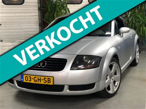 Audi TT - 1.8 5V Turbo // 157km// bovag onderh.// Top Conditie // Stoelverwarm//Leer//Nw Apk+beurt// - 1