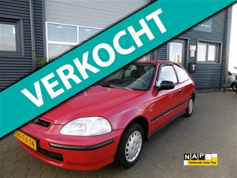 Honda Civic - 1.4i S Apk Keuring Geldig t/m 28-12-2020 - 1