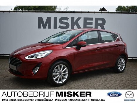 Ford Fiesta - 1.0 EcoB. Titanium RIJKLAARNAVIB&ODRIVER2+3VOORRUITVERW - 1