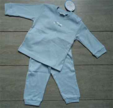 NIEUWE Baby Tricot PYJAMA maat 56 Bleu - 1