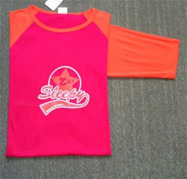 Nieuw !! BIG SHIRT Cyclaam/Oranje maat XXL - 2