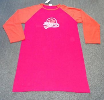 Nieuw !! BIG SHIRT Cyclaam/Oranje maat XXL - 4