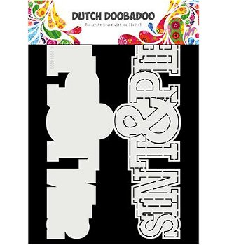 Dutch Doobadoo, Card Art - Sint en Piet - 1