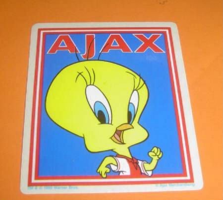 Sticker Ajax Amsterdam(Tweety Looney tunes)nr.2) - nr. 1