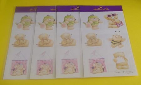 Hallmark Forever friends stickers. - Afbeelding 2