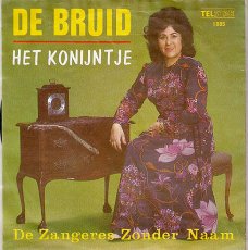 singel Zangeres Zonder Naam - De bruid / Het konijntje