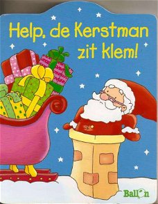 Kinder leesboek - Help de Kerstman zit klem