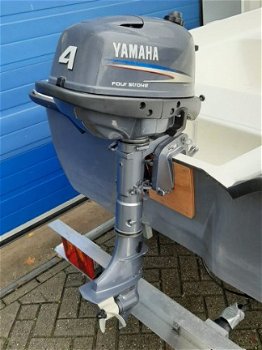 Visboot met motor en trailer - 4