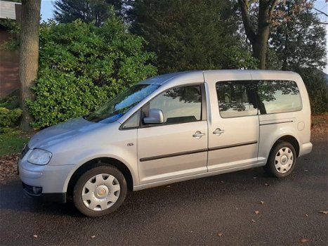 Volkswagen Caddy Maxi - 1.9 TDI Comfortline 6p. Airco Rolstoel auto met verlaagde vloer - 1