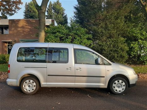 Volkswagen Caddy Maxi - 1.9 TDI Comfortline 6p. Airco Rolstoel auto met verlaagde vloer - 1