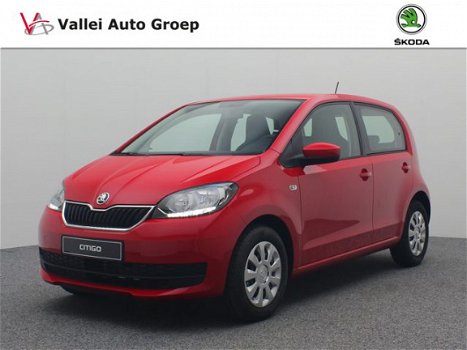 Skoda Citigo - 1.0 60PK Greentech Ambition | Airconditioning | LED dagrijverlichting | Radio CD spel - 1