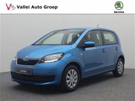 Skoda Citigo - 1.0 60PK Greentech Ambition | Airconditioning | LED dagrijverlichting | Radio CD spel - 1