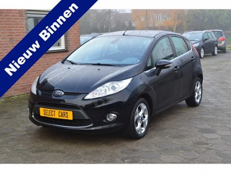 Ford Fiesta - 1.25 Titanium 5.Drs 1e eigenaar bj.2011 122.000 km airco lm.velgen radio/cd+usb+stuurb - 1