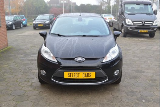 Ford Fiesta - 1.25 Titanium 5.Drs 1e eigenaar bj.2011 122.000 km airco lm.velgen radio/cd+usb+stuurb - 1