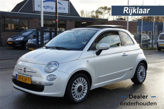 Fiat 500 - 1.2 Lounge 2eEIG PARELMOER/SCHUIFKANTELD PERFECTE STAAT - 1