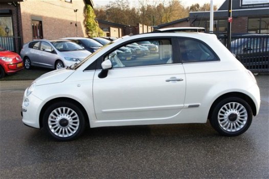 Fiat 500 - 1.2 Lounge 2eEIG PARELMOER/SCHUIFKANTELD PERFECTE STAAT - 1