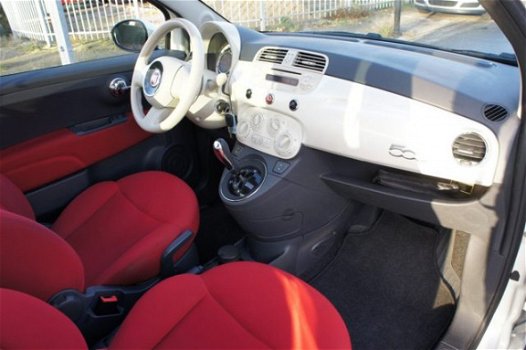 Fiat 500 - 1.2 Lounge 2eEIG PARELMOER/SCHUIFKANTELD PERFECTE STAAT - 1