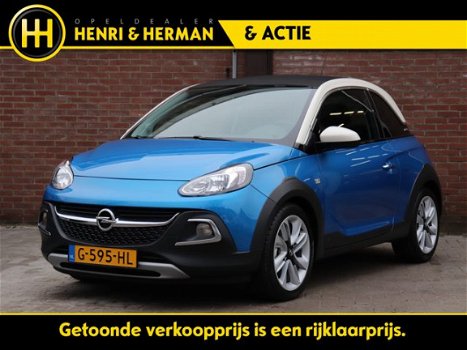 Opel ADAM - 1.0 Turbo Rocks BlitZ (NIEUW/CANVASDAK/NU met € 4.561, - KORTING) - 1