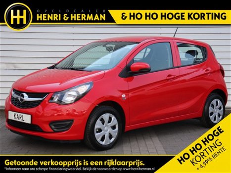 Opel Karl - 1.0 120 Jaar Edition (Airco/NAV./NIEUW Nu met € 2.411, - Korting) - 1